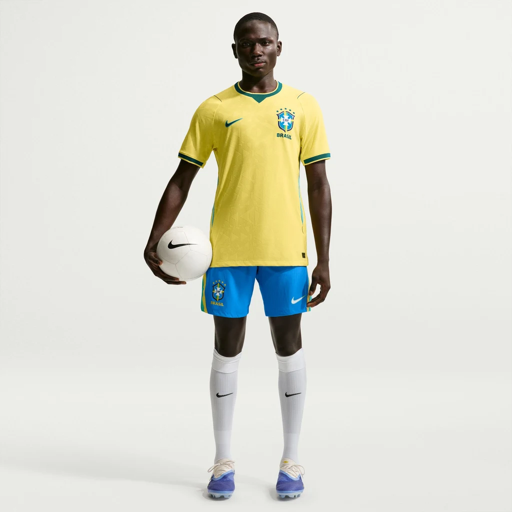 Áo Tay Ngắn Thể Thao Nam Nike Brazil National Team 2026 Match Home