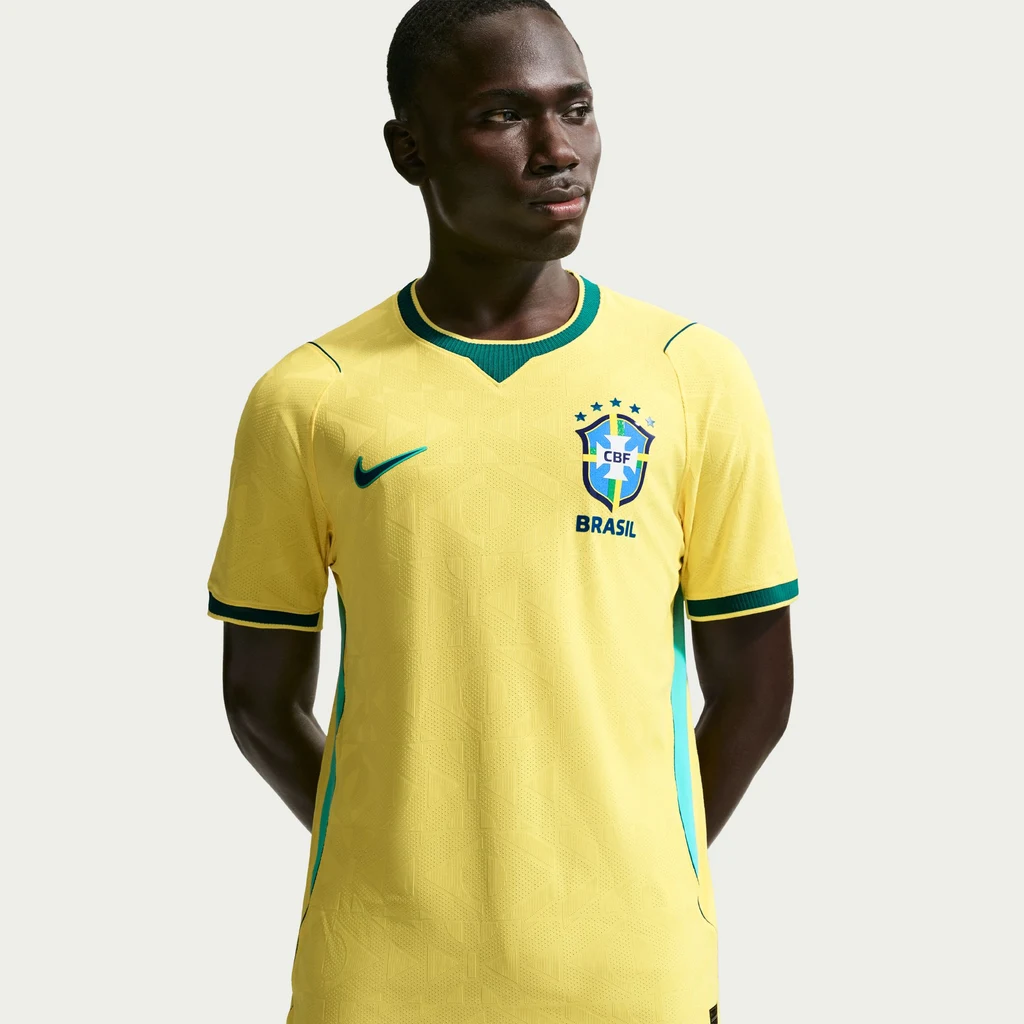 Áo Tay Ngắn Thể Thao Nam Nike Brazil National Team 2026 Match Home