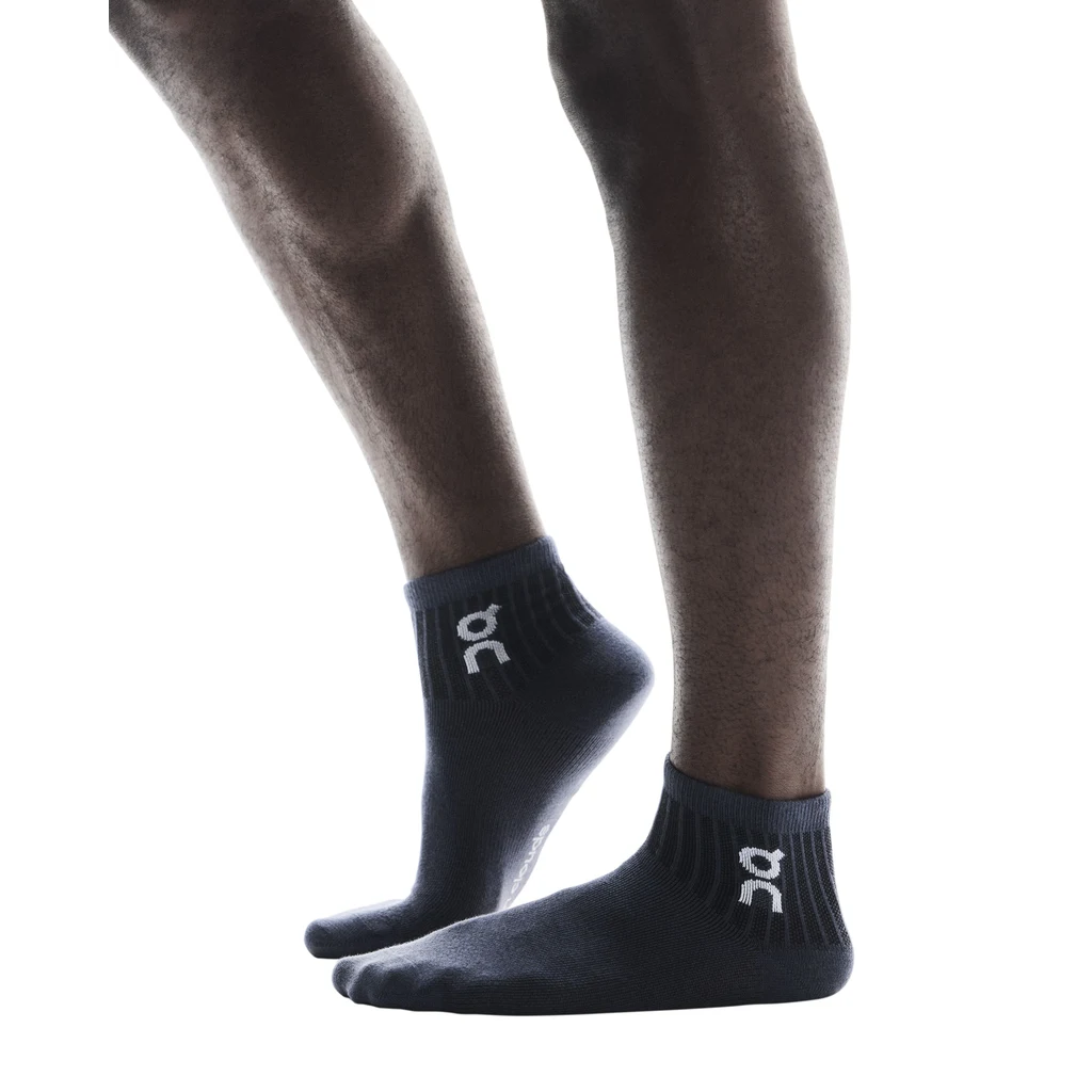 Vớ Thể Thao Unisex On Running Logo Sock Mid 3P ( 3 đôi )
