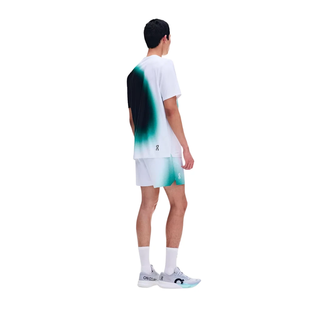 Áo Tay Ngắn Thể Thao Nam On Running Court-T Swing White | Neem