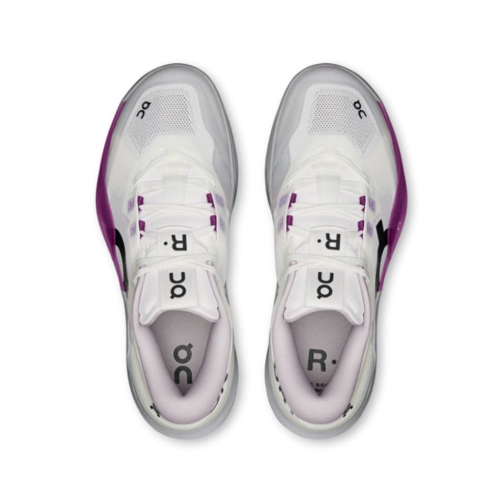 Giày Quần Vợt Nữ ON Running THE ROGER Pro 3 White | Muscadine