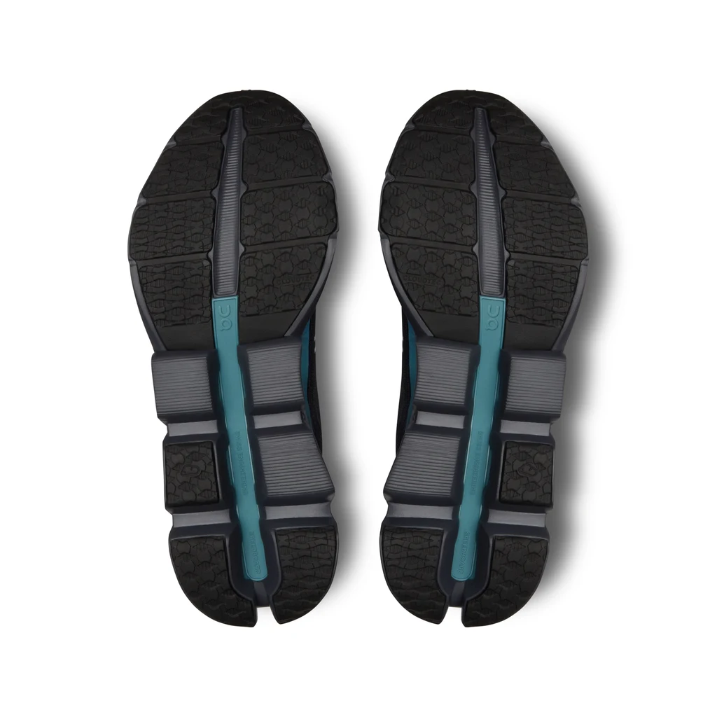 Giày Chạy Bộ Nữ On Running Cloudspark Black | Blueberry - OUTLET