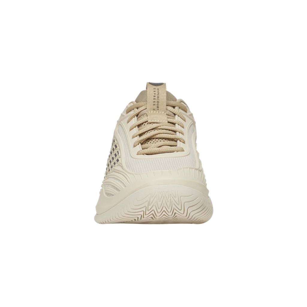 Giày Quần Vợt Nam K-Swiss Hypercourt Express 3 Whitecap Gray | Pale Khaki |Turbulence