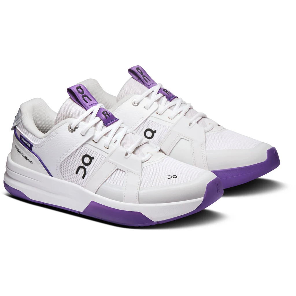 Giày Quần Vợt Nữ THE ROGER Clubhouse Pro 2 White | Amethyst