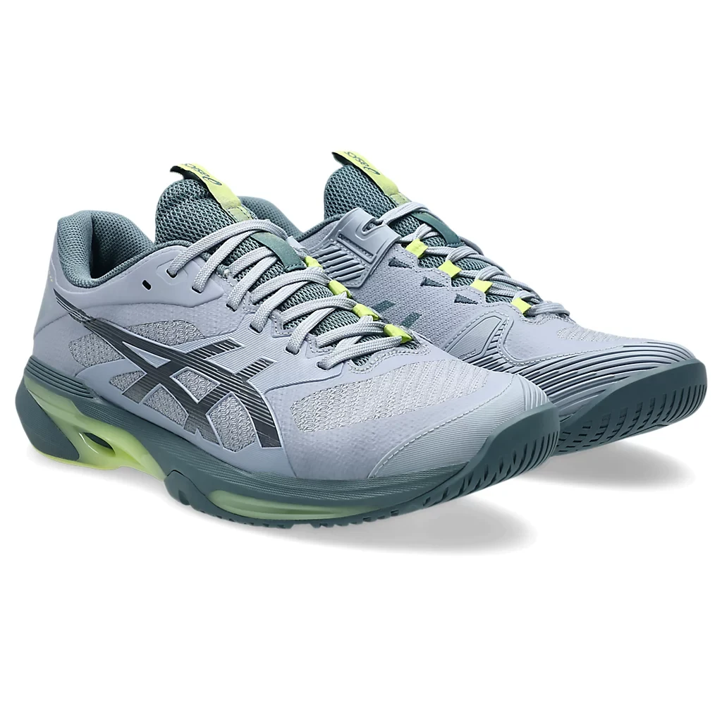 Giày Quần Vợt Nam Asics SOLUTION SPEED FF 4 GREY BLUE/IRONCLAD