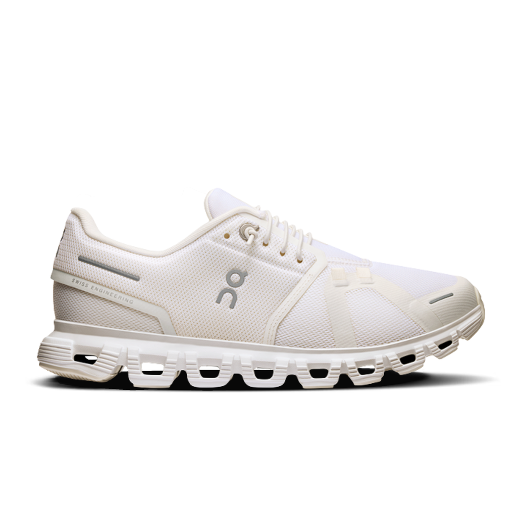 Giày Chạy Bộ Nữ ON Running Cloud 6 White | White