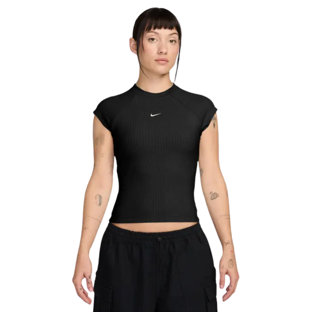 Áo Tay Ngắn Thời Trang Nữ Nike Chill Knit Rib Short-Sleeve