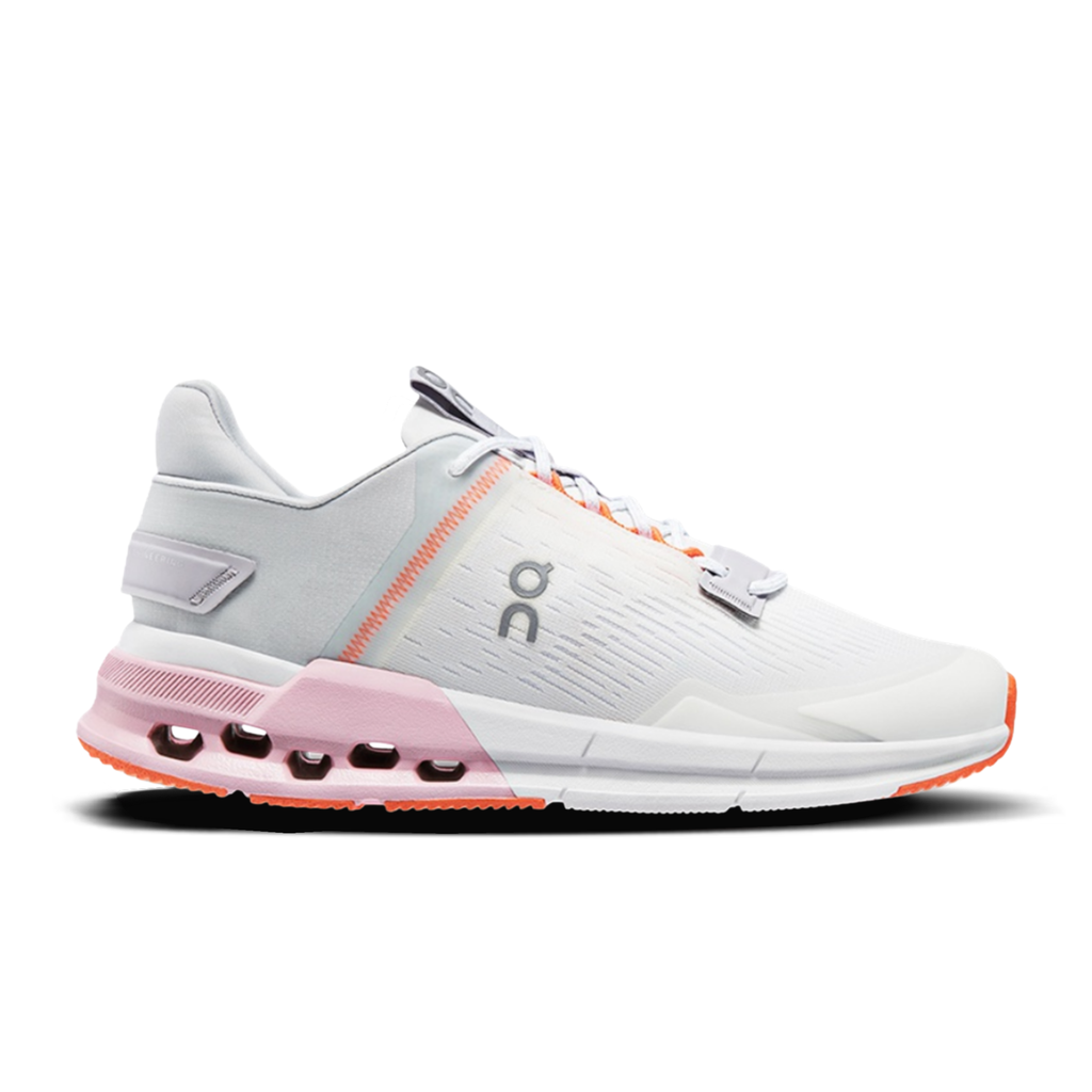 Giày Chạy Bộ Nữ On Running Cloudnova Flux White | Zephyr - OUTLET