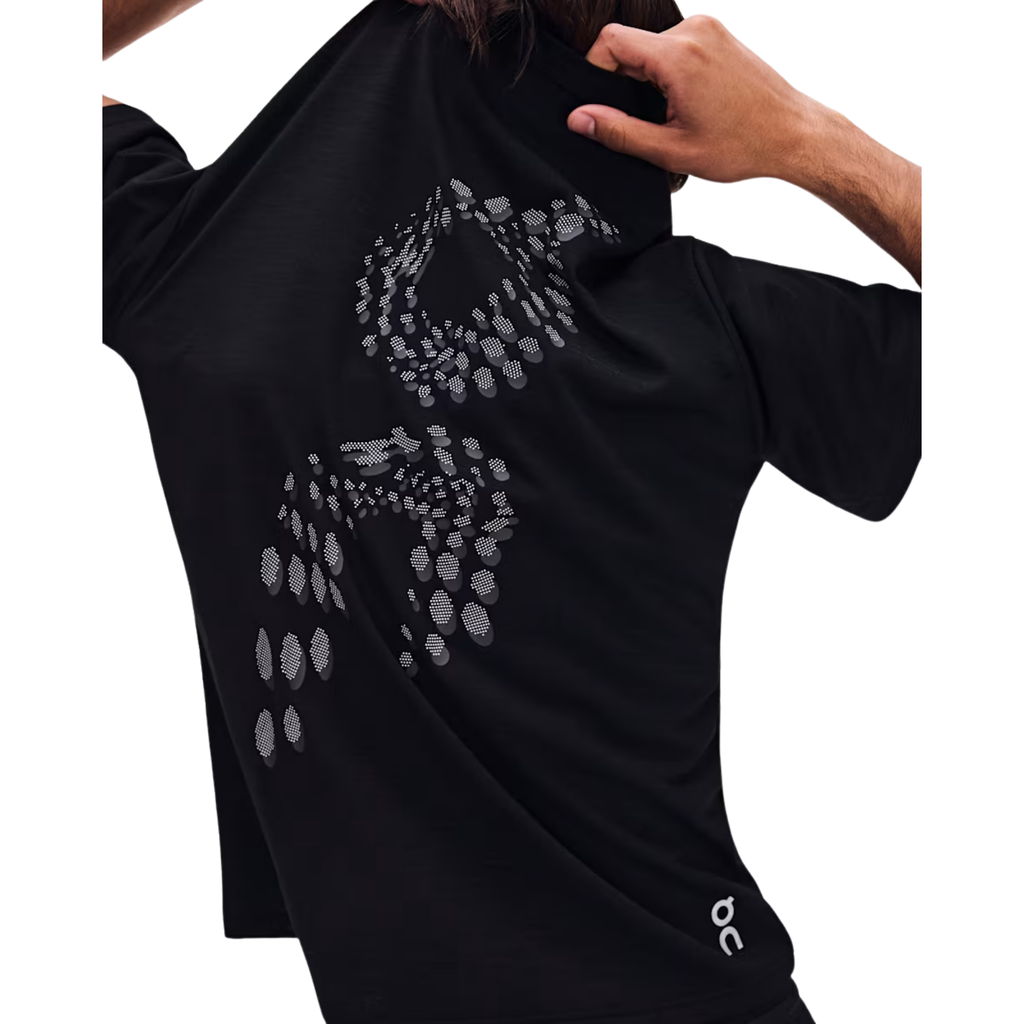 Áo Tay Ngắn Thể Thao Nam ON Running Run-T Black