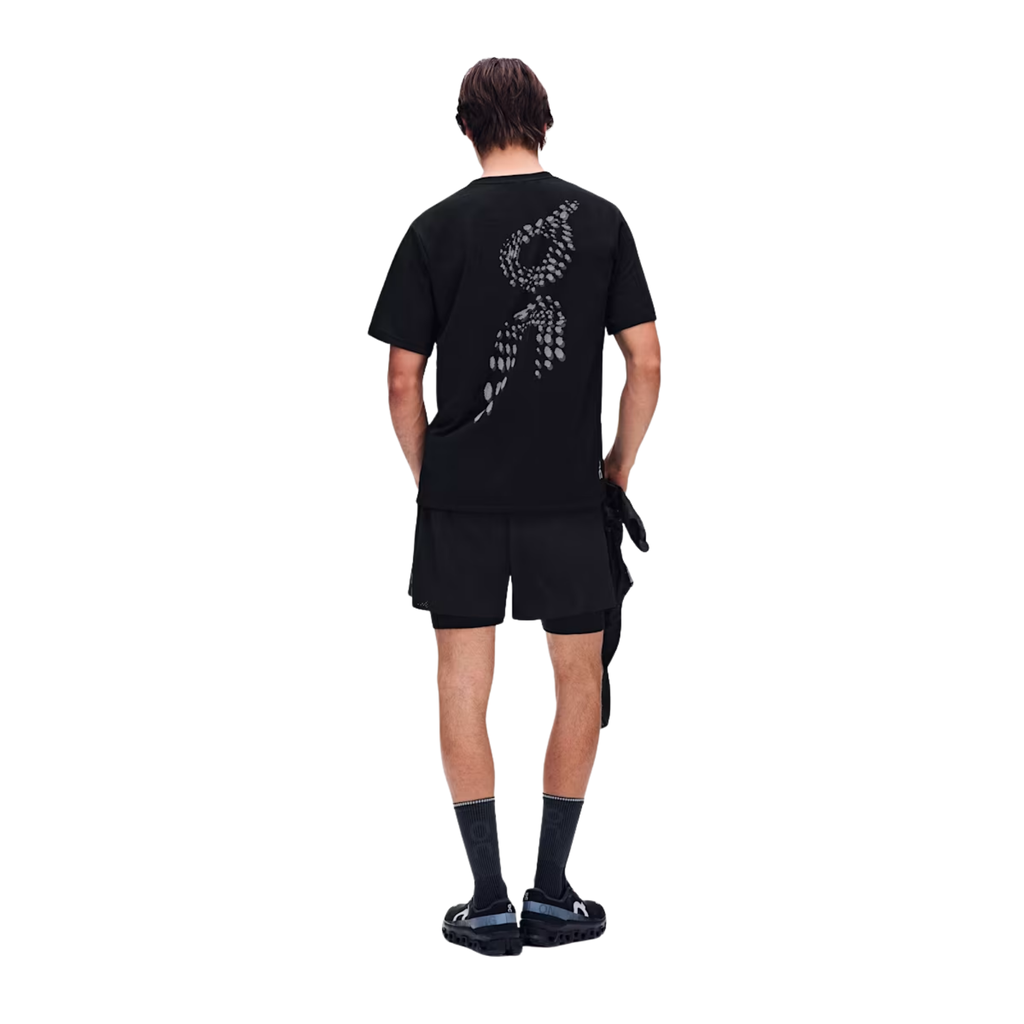 Áo Tay Ngắn Thể Thao Nam ON Running Run-T Black