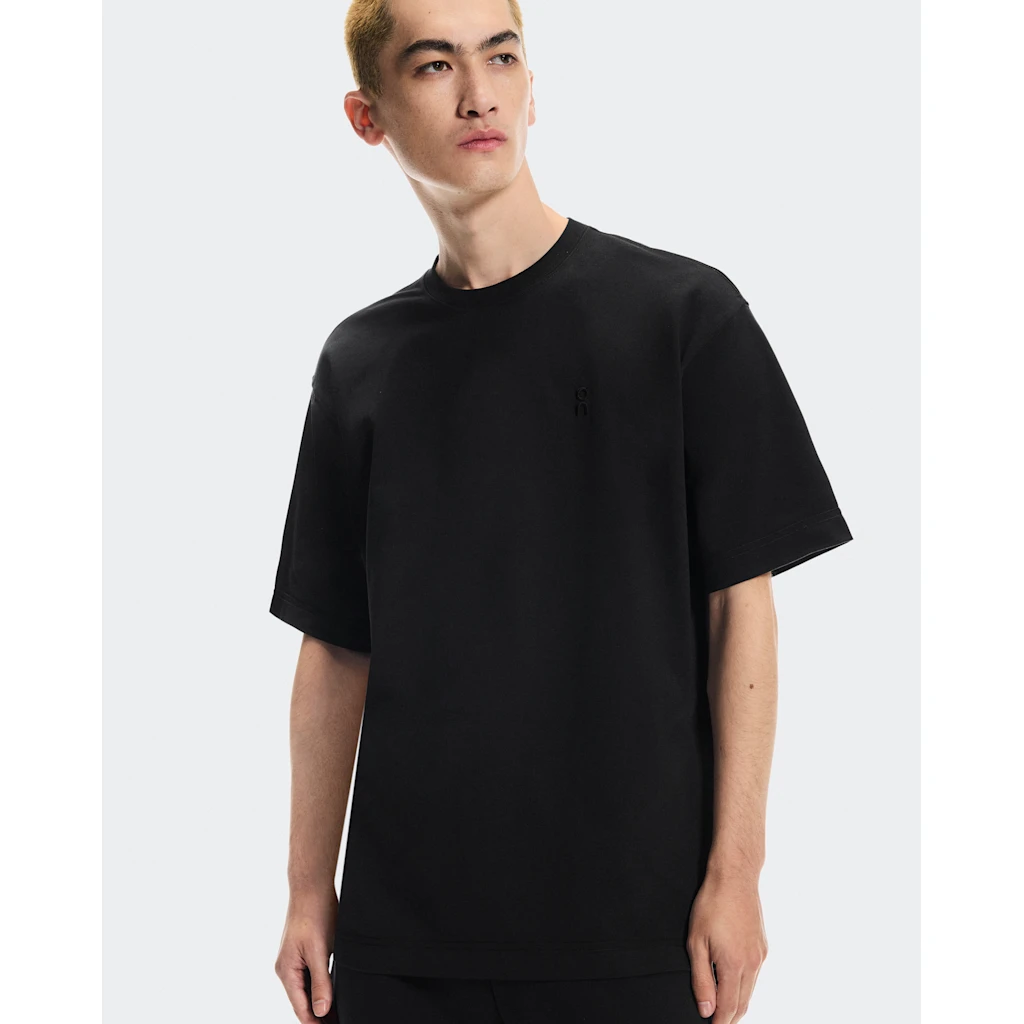 Áo Tay Ngắn Thể Thao Nam On Running Club Collective-T Black