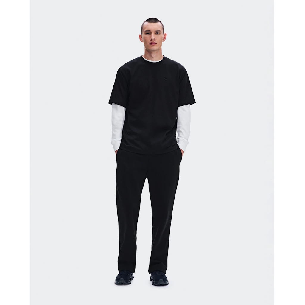 Áo Tay Ngắn Thể Thao Nam On Running Club Collective-T Runner Black