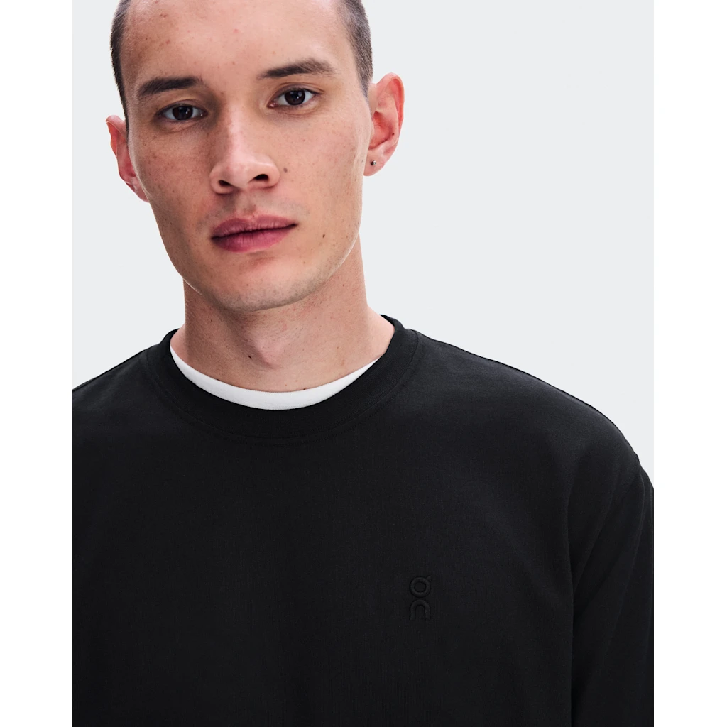 Áo Tay Ngắn Thể Thao Nam On Running Club Collective-T Runner Black