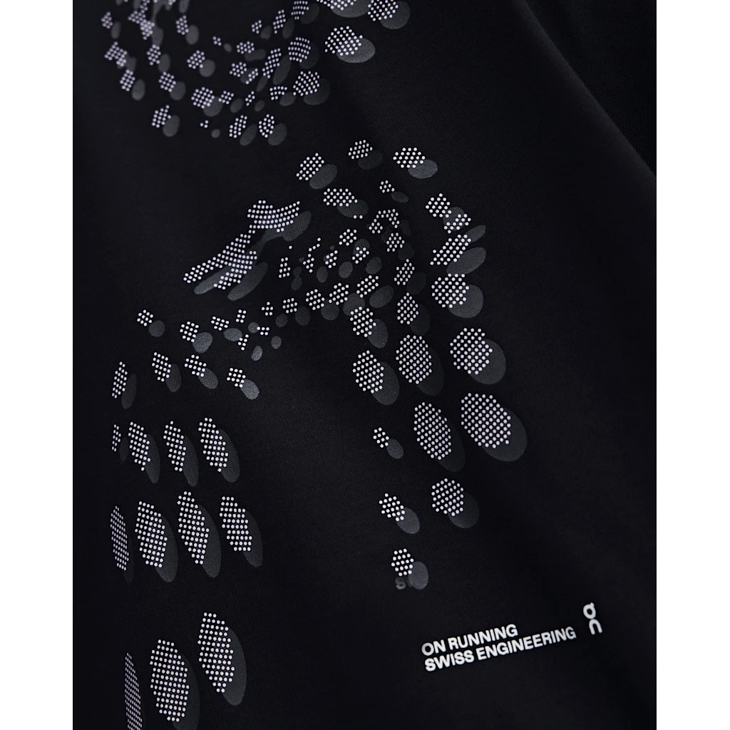 Áo Tay Ngắn Thể Thao Nam On Running Club Collective-T Runner Black