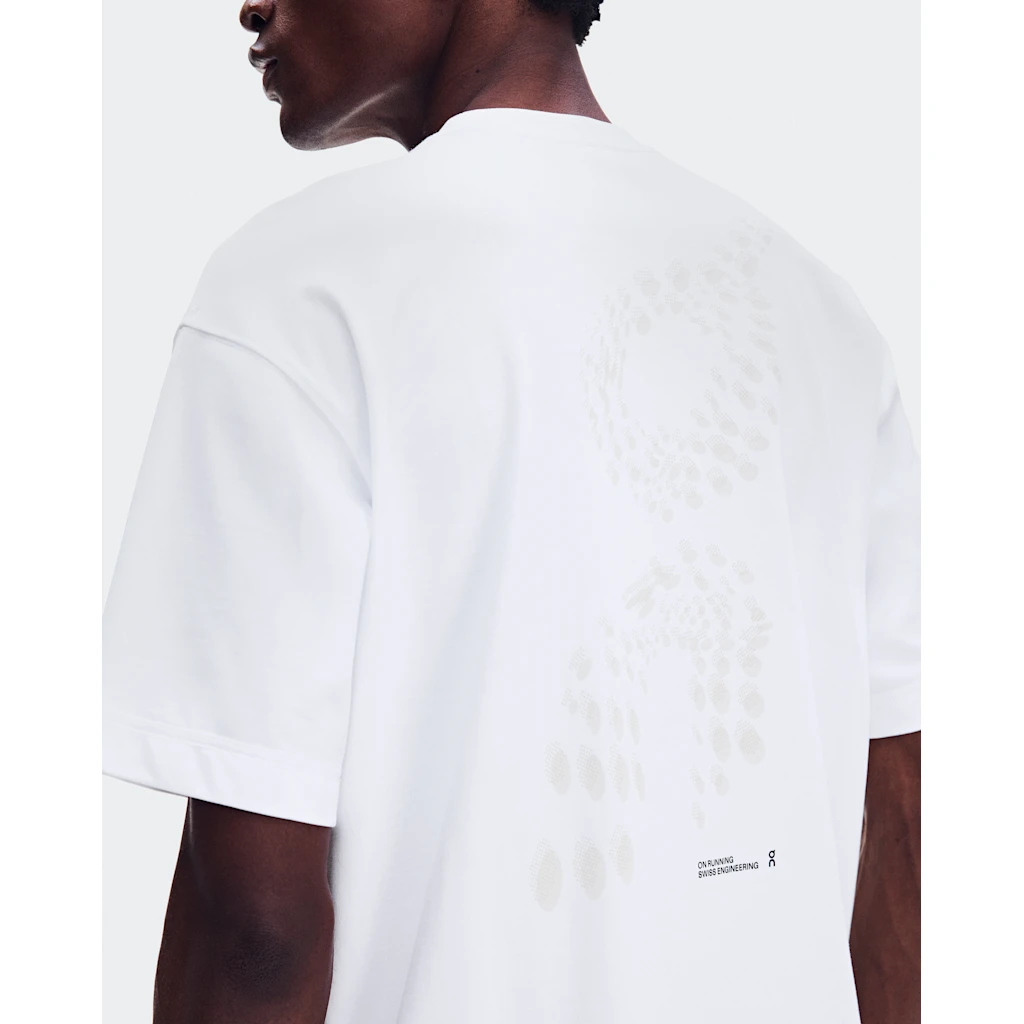 Áo Tay Ngắn Thể Thao Nam On Running Club Collective-T Runner White