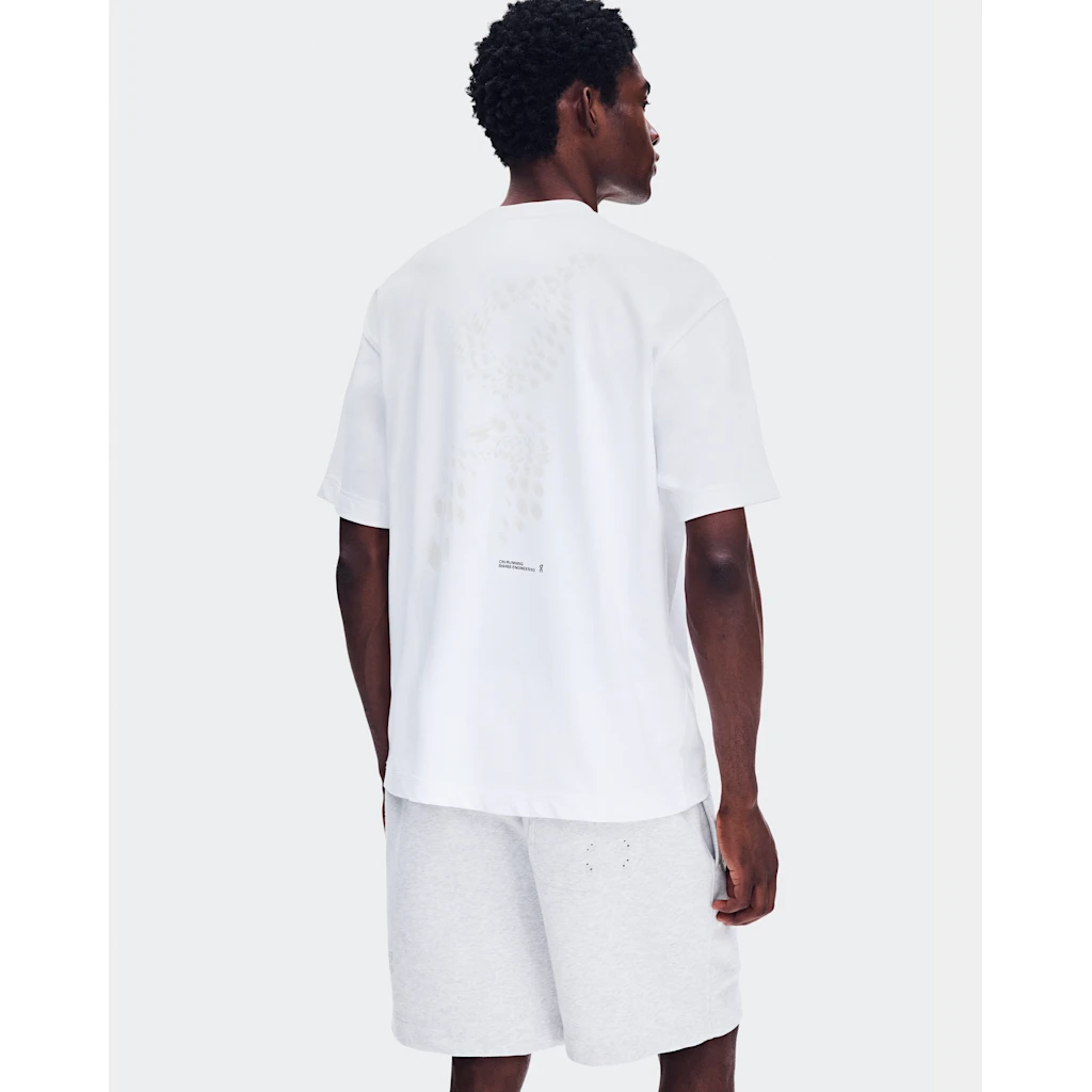 Áo Tay Ngắn Thể Thao Nam On Running Club Collective-T Runner White