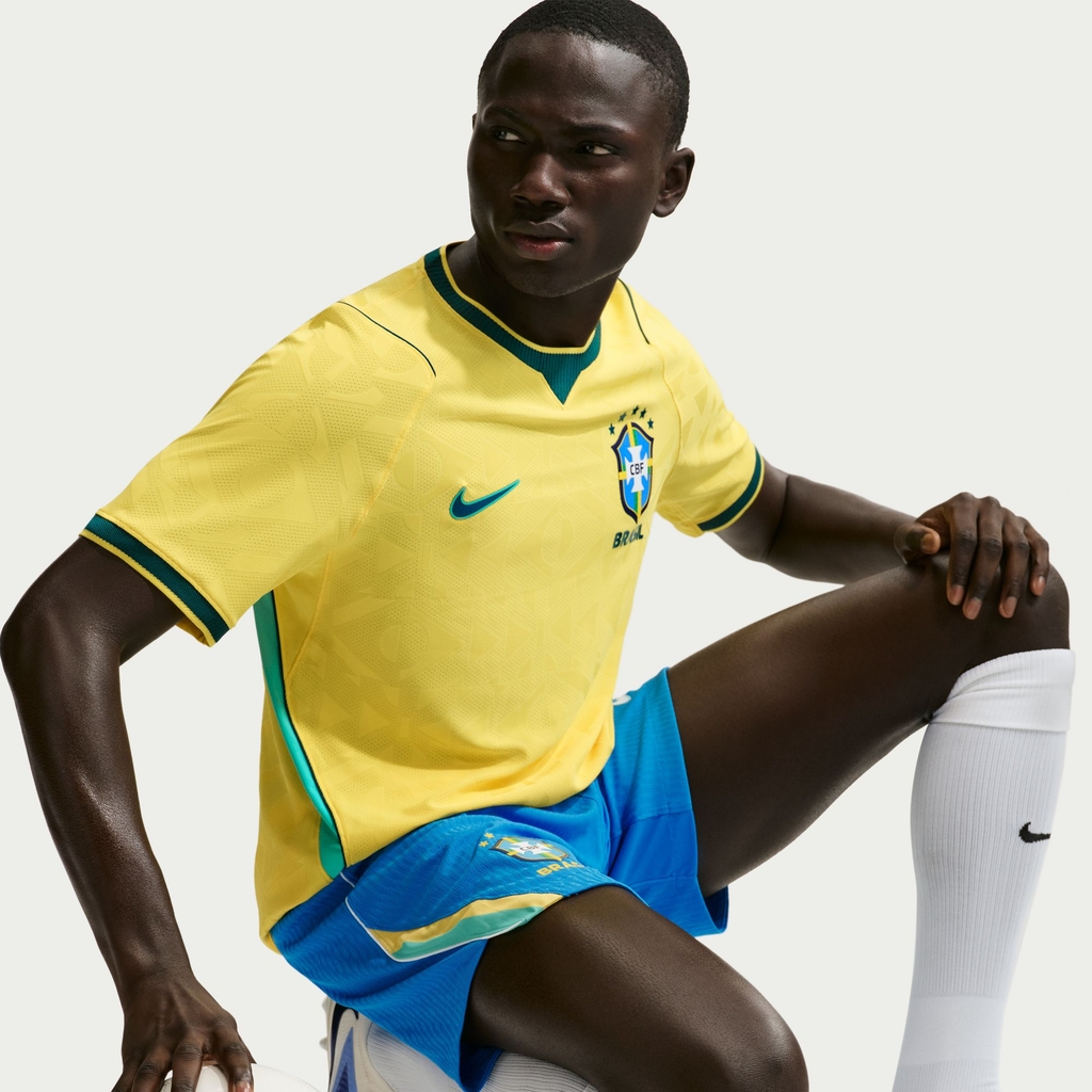 Áo Tay Ngắn Thể Thao Nam Nike Brazil National Team 2026 Match Home