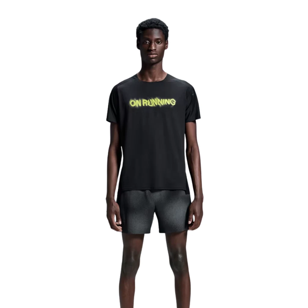 Áo Tay Ngắn Thể Thao Nam On Running Performance-T Lumos T Shirt - Đen
