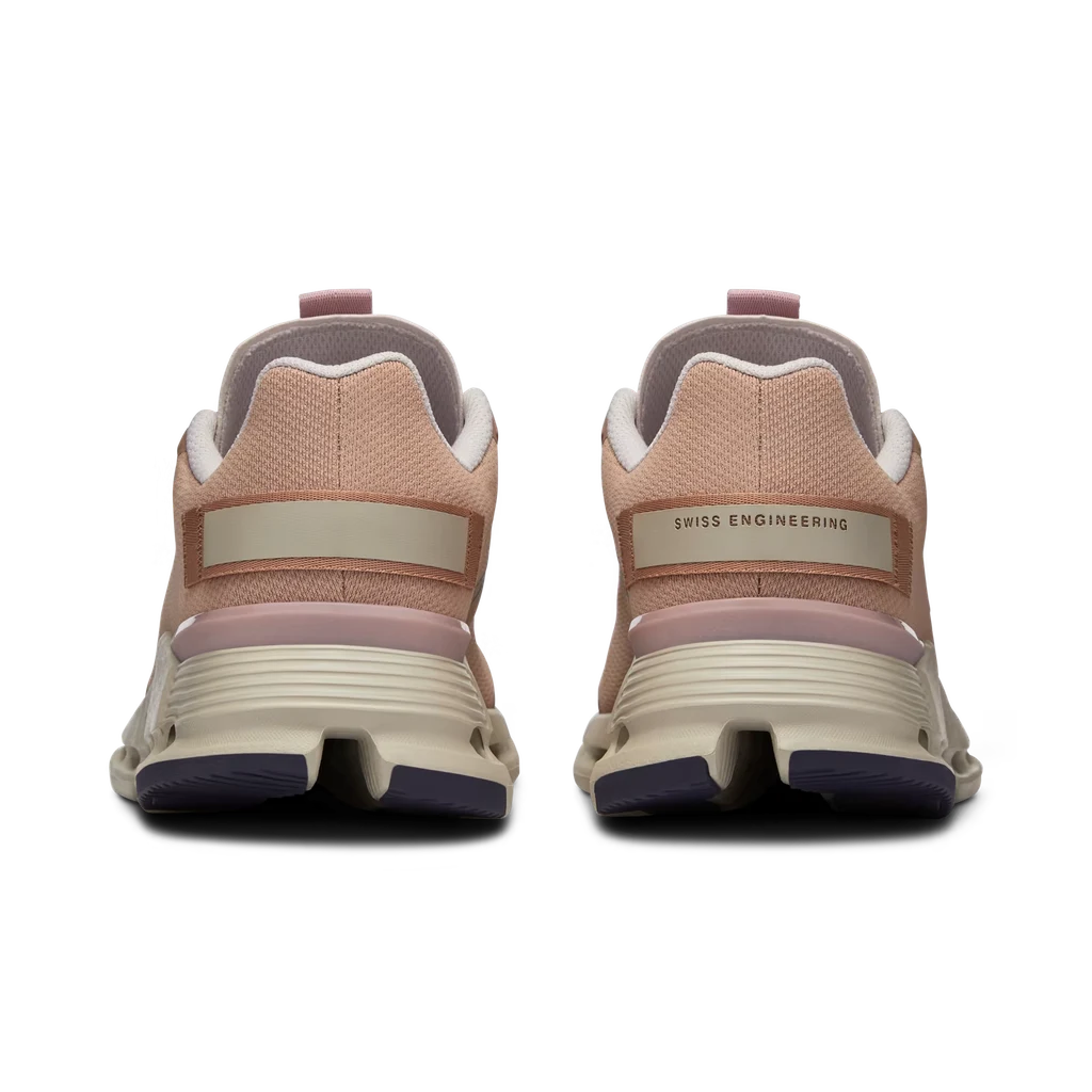 Giày Chạy Bộ Nữ On Running Cloudnova Form Rose | Brown - OUTLET