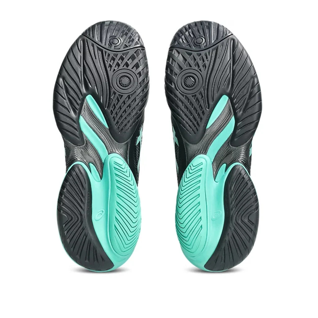 Giày Quần Vợt Nam Asics Court FF 3 Black | Aurora Green
