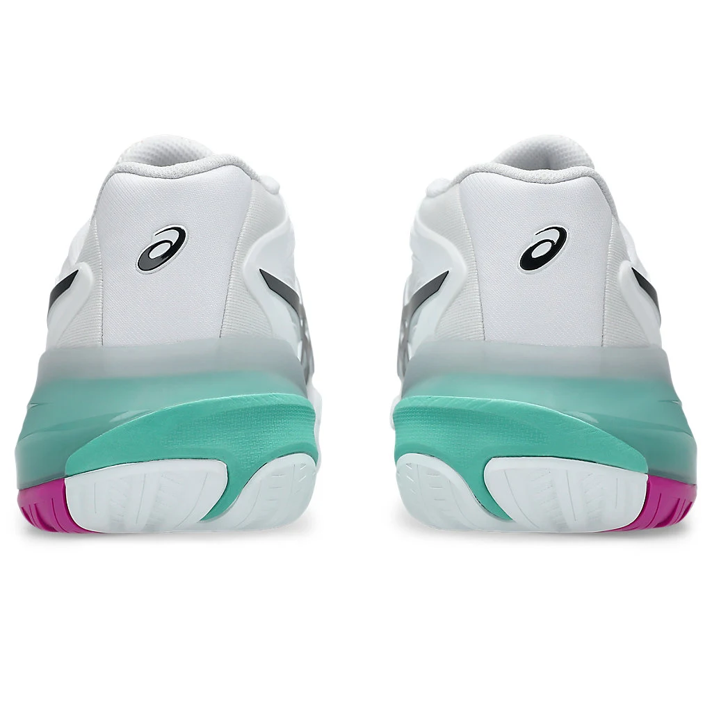 Giày Quần Vợt Nữ Asics Gel-Resolution X White | Aurora Green