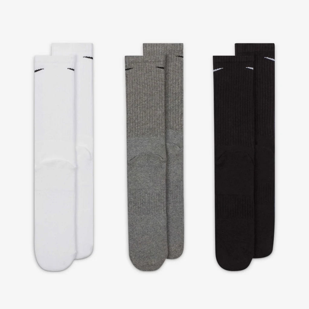 Vớ Thể Thao Unisex Nike Training Crew Socks 3 Pairs