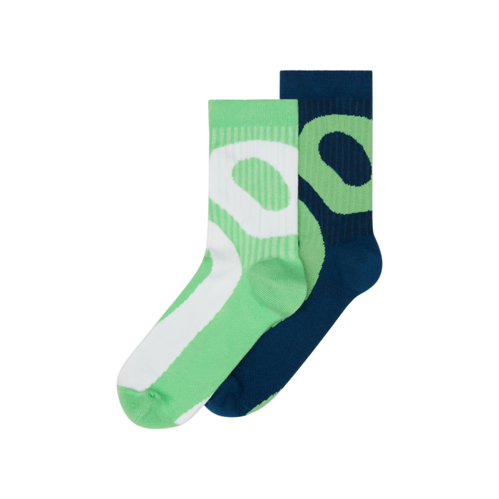 Vớ Thể Thao Unisex On Running PAD | Liquid Logo Sock High 2P