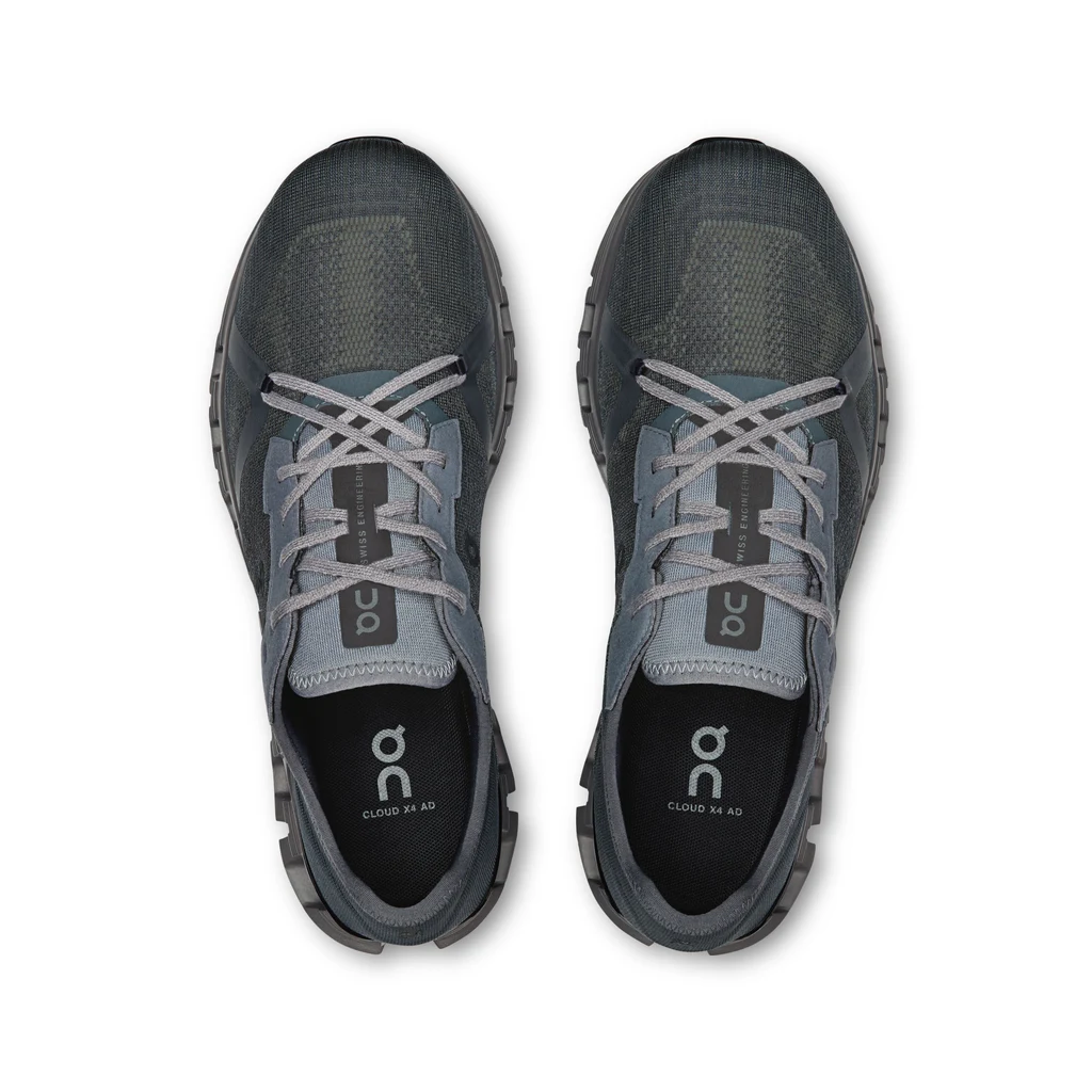 Giày Chạy Bộ Nam On Running Cloud X 4 AD Stone | Black