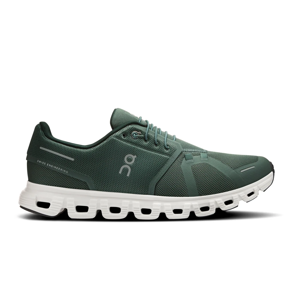 Giày Chạy Bộ Nam On Running Cloud 6 Olive | Evergreen