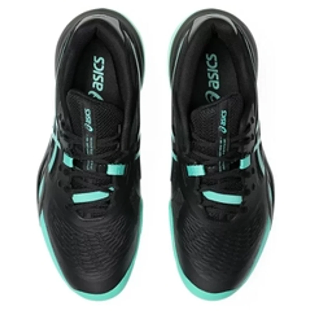 Giày Quần Vợt Nam Asics Gel-Resolution X Black | Aurora Green