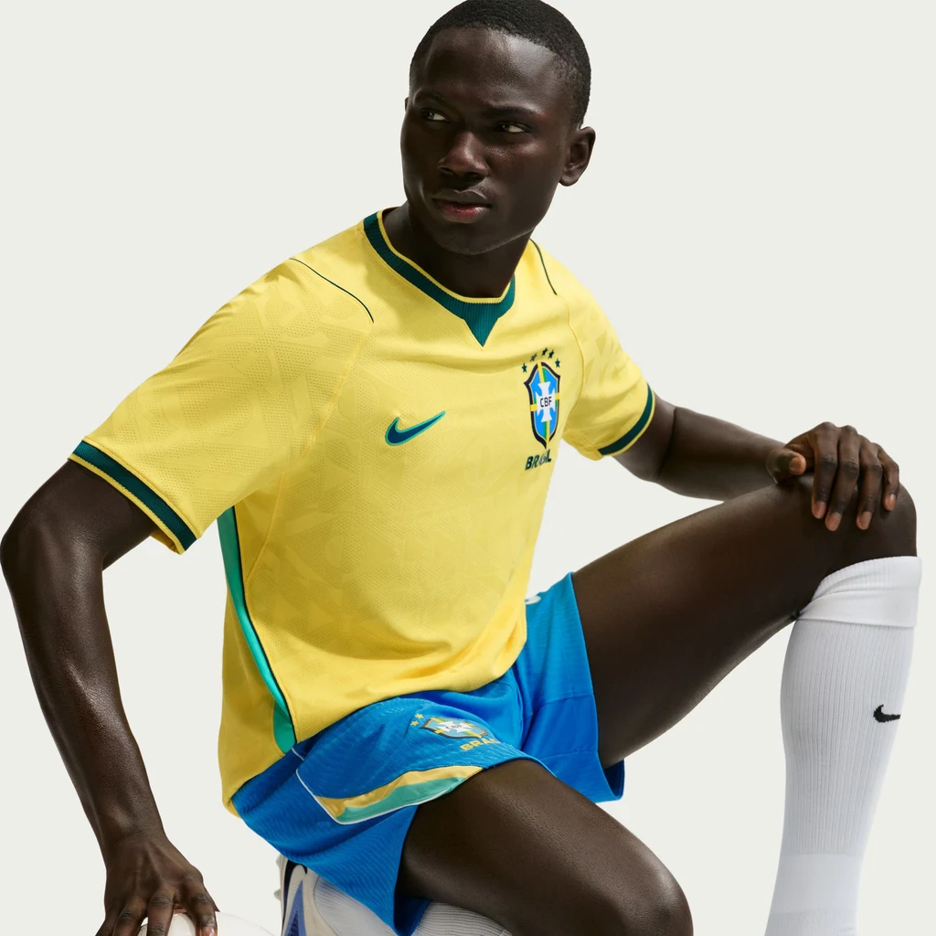 Áo Tay Ngắn Thể Thao Nam Nike Brazil National Team 2026 Match Home