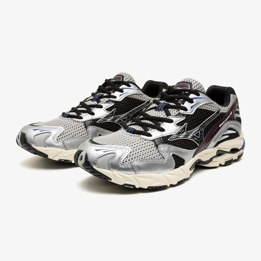 Giày Sneaker Unisex Mizuno Wave Rider 10 Sport Harbor Mist/Black/Fig