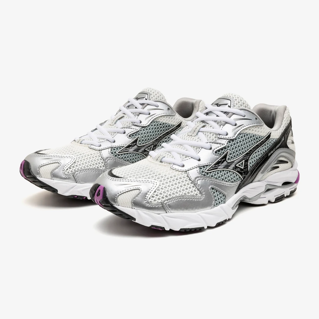 Giày Sneaker Unisex Mizuno Wave Rider 10 Sport Snow White/Black/Slate