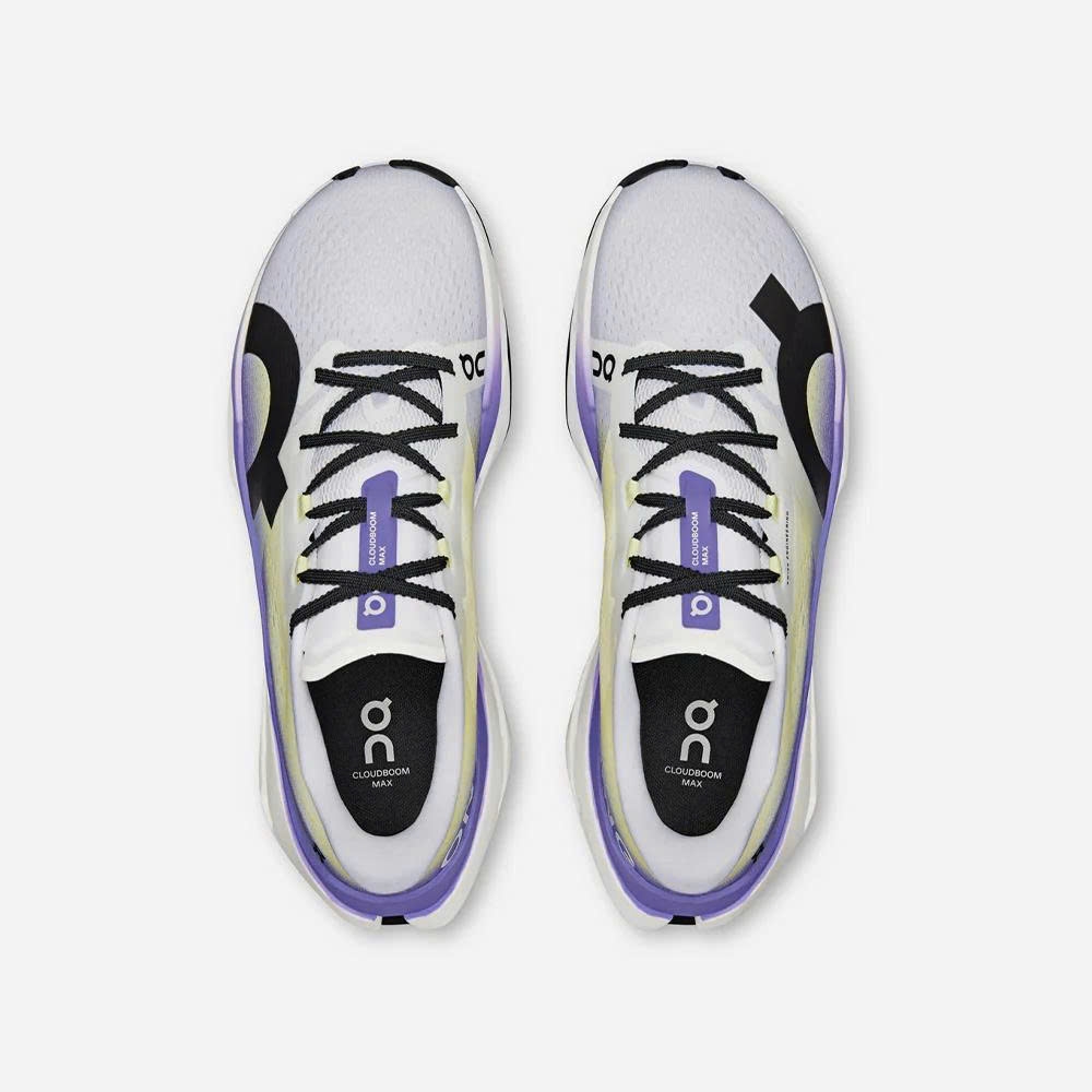 Giày Chạy Bộ Nữ On Running On Cloudboom Max White Juniper