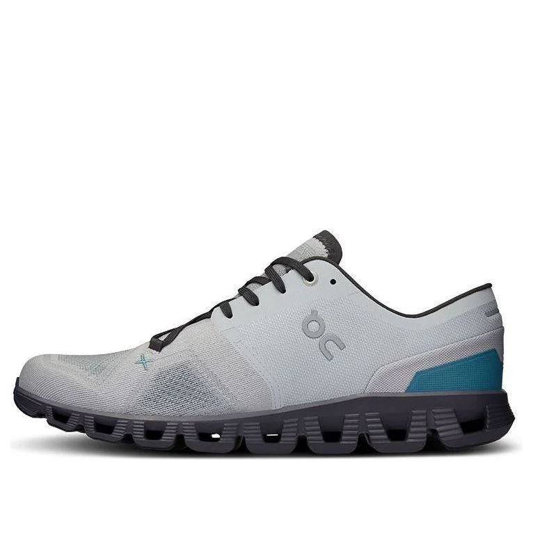 Giày Chạy Bộ Nam On Running Cloud X 3 Glacier | Iron - OUTLET