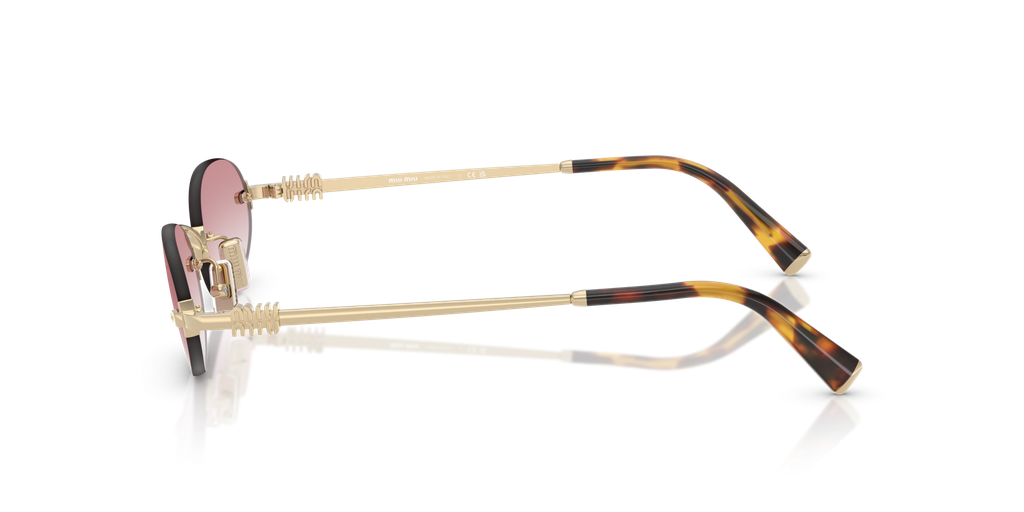 MIU MIU 0MU A54S ZVN70O PALE GOLD