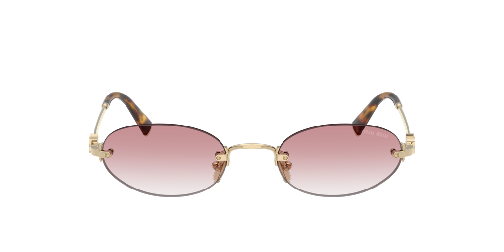 MIU MIU 0MU A54S ZVN70O PALE GOLD