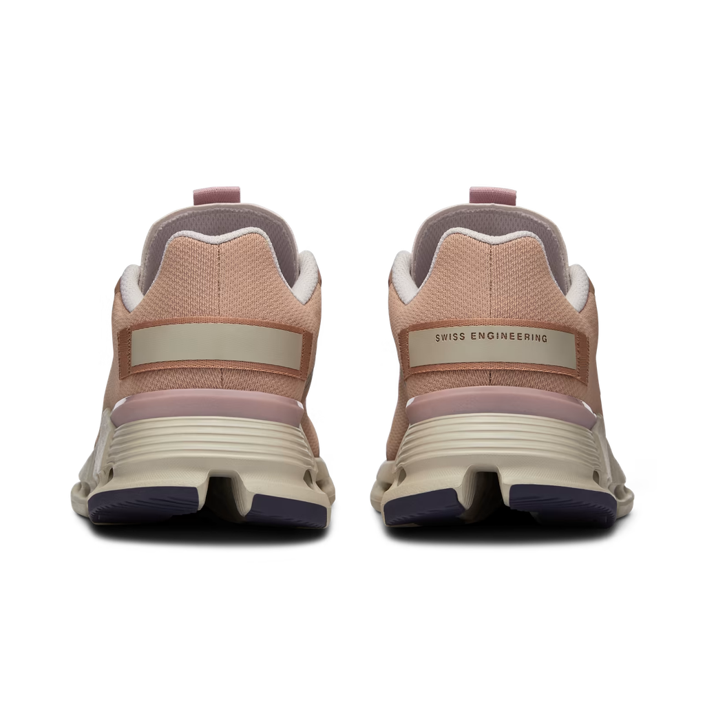 Giày Chạy Bộ Nữ On Running Cloudnova Form Rose | Brown - OUTLET
