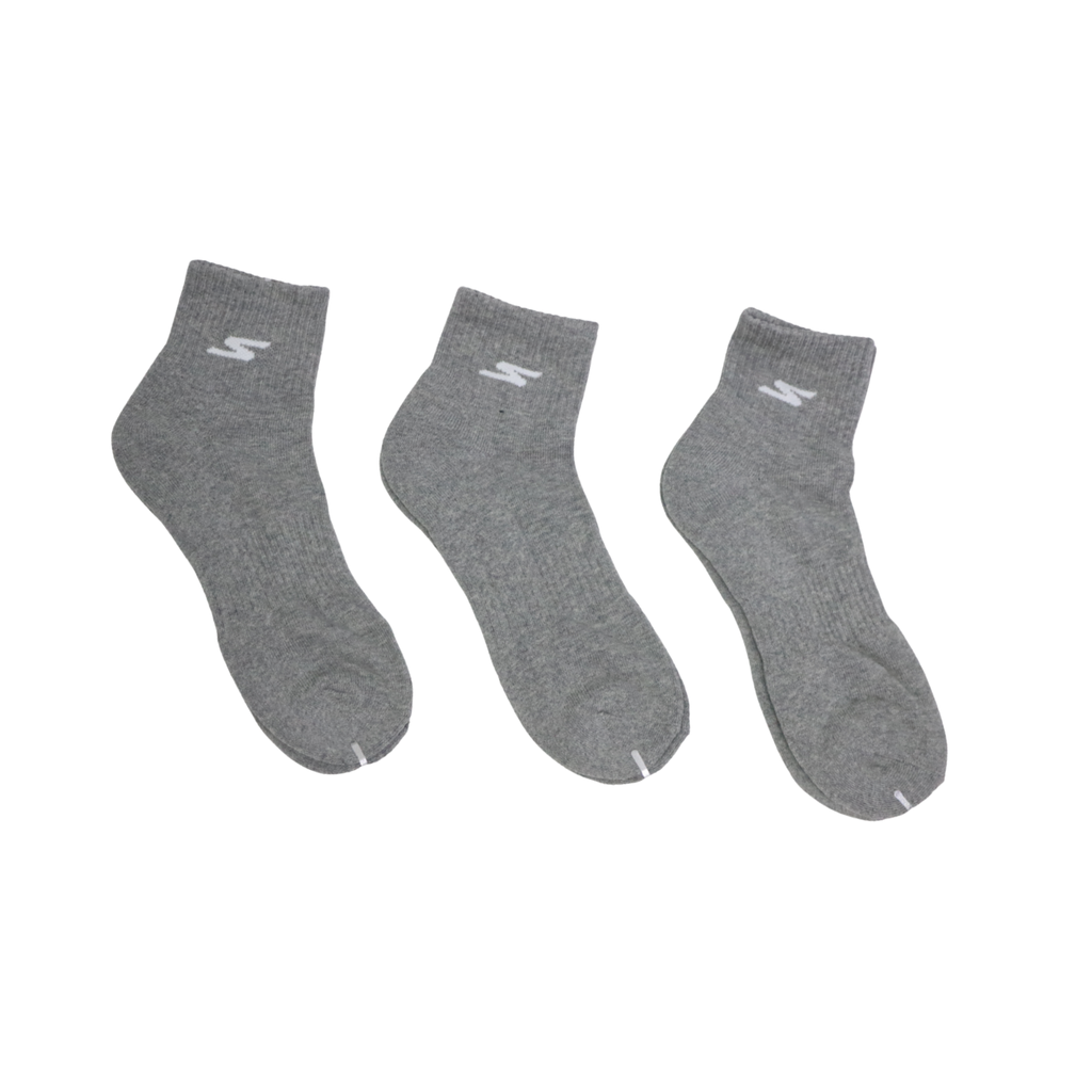 Vớ Thể Thao Unisex Skechers Quarter Socks - 3 Packs