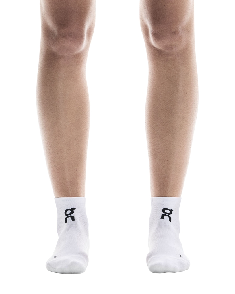 Vớ Thể Thao Unisex On Running Core Run Sock Mid 2P ( 2 đôi ) - Trắng