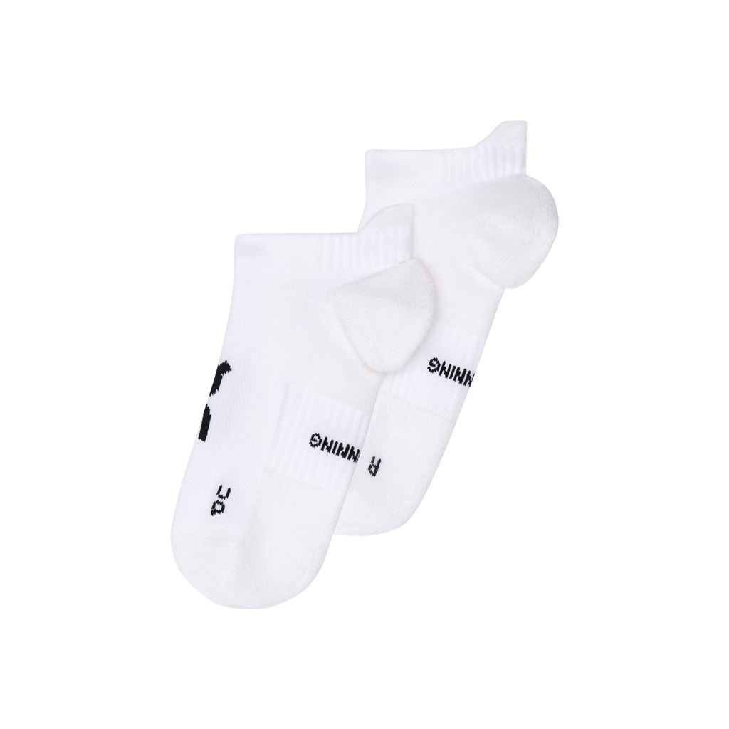 Vớ Thể Thao Unisex On Running Core Run Sock Low 2P ( 2 đôi ) - Trắng