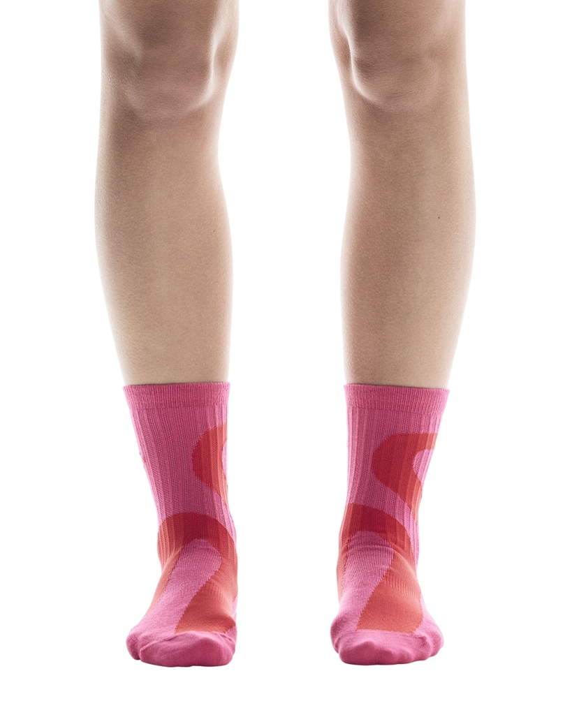 Vớ Thể Thao Unisex On Running Liquid Logo Sock High 2 Packs