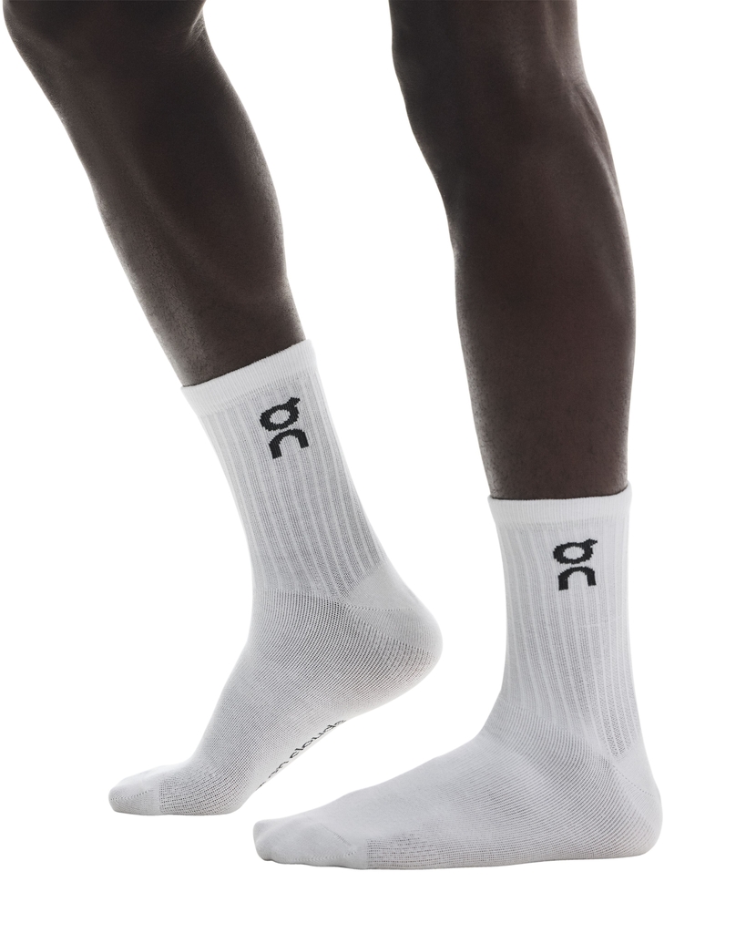 Vớ Thể Thao Unisex On Running Logo Sock High 3P - Trắng