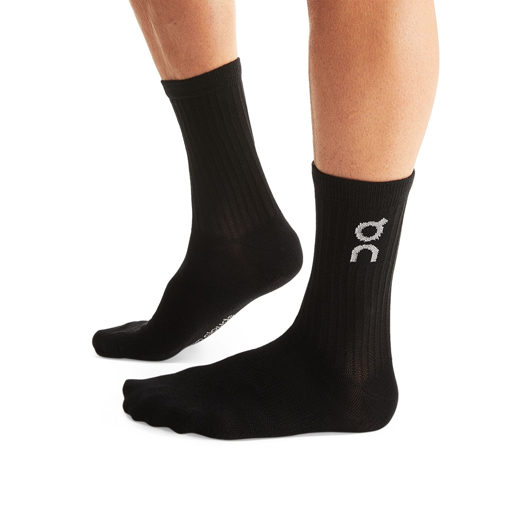 Vớ Thể Thao Unisex On Running Logo Sock 3-Pack ( 3 đôi )