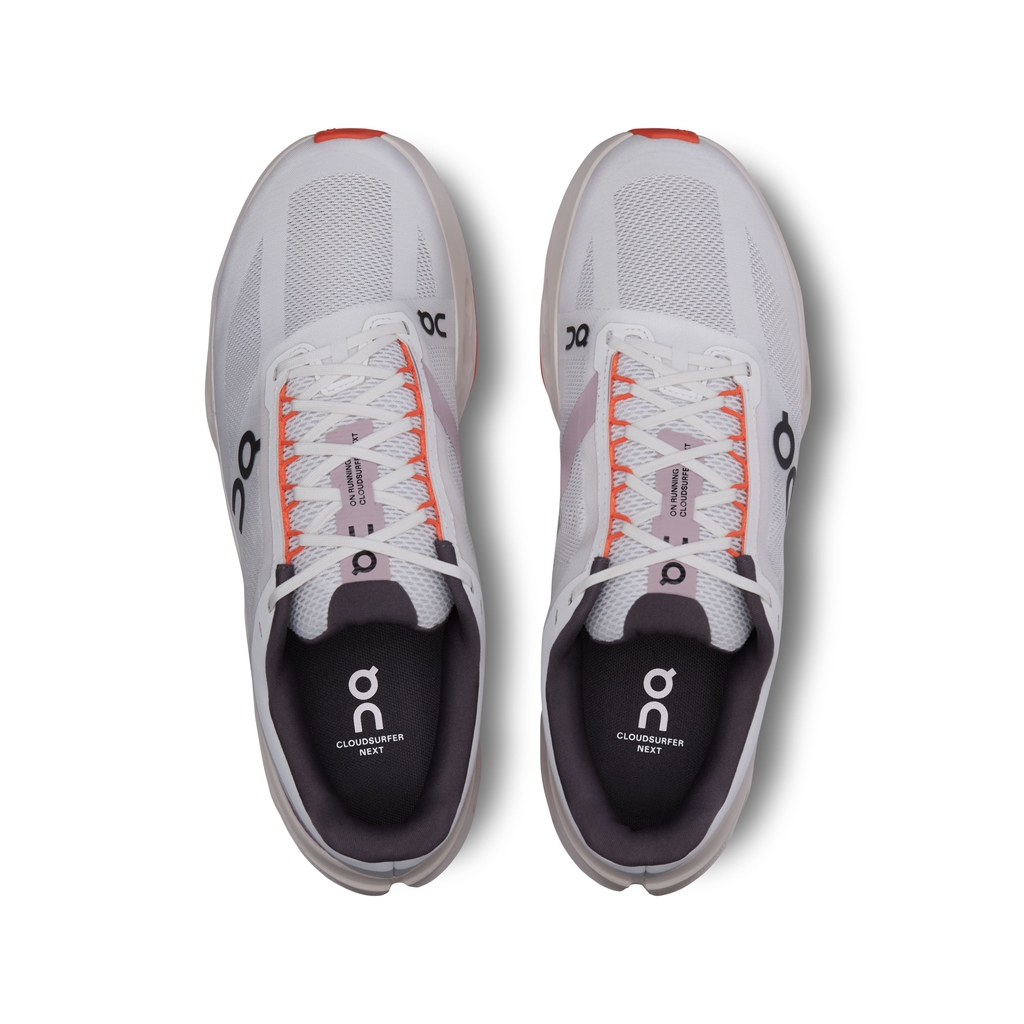 Giày Chạy Bộ Nam ON Running Cloudsurfer Next White | Flame - OUTLET