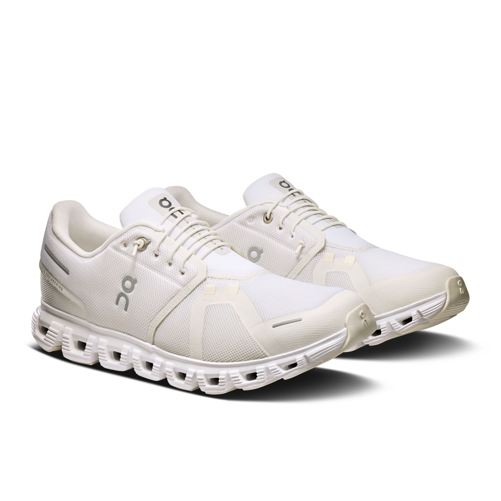 Giày Chạy Bộ Nam On Running Cloud 6 White | White