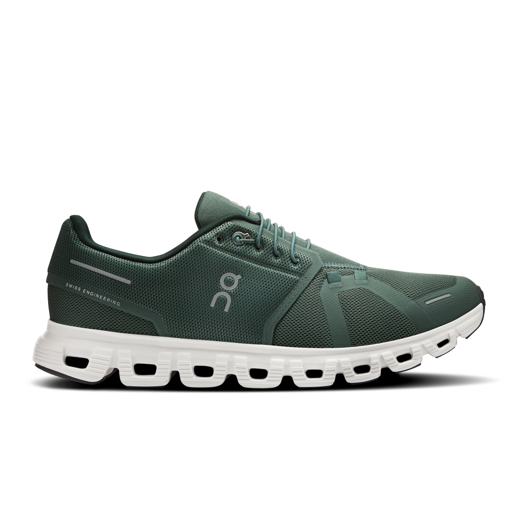 Giày Chạy Bộ Nam On Running Cloud 6 Olive | Evergreen