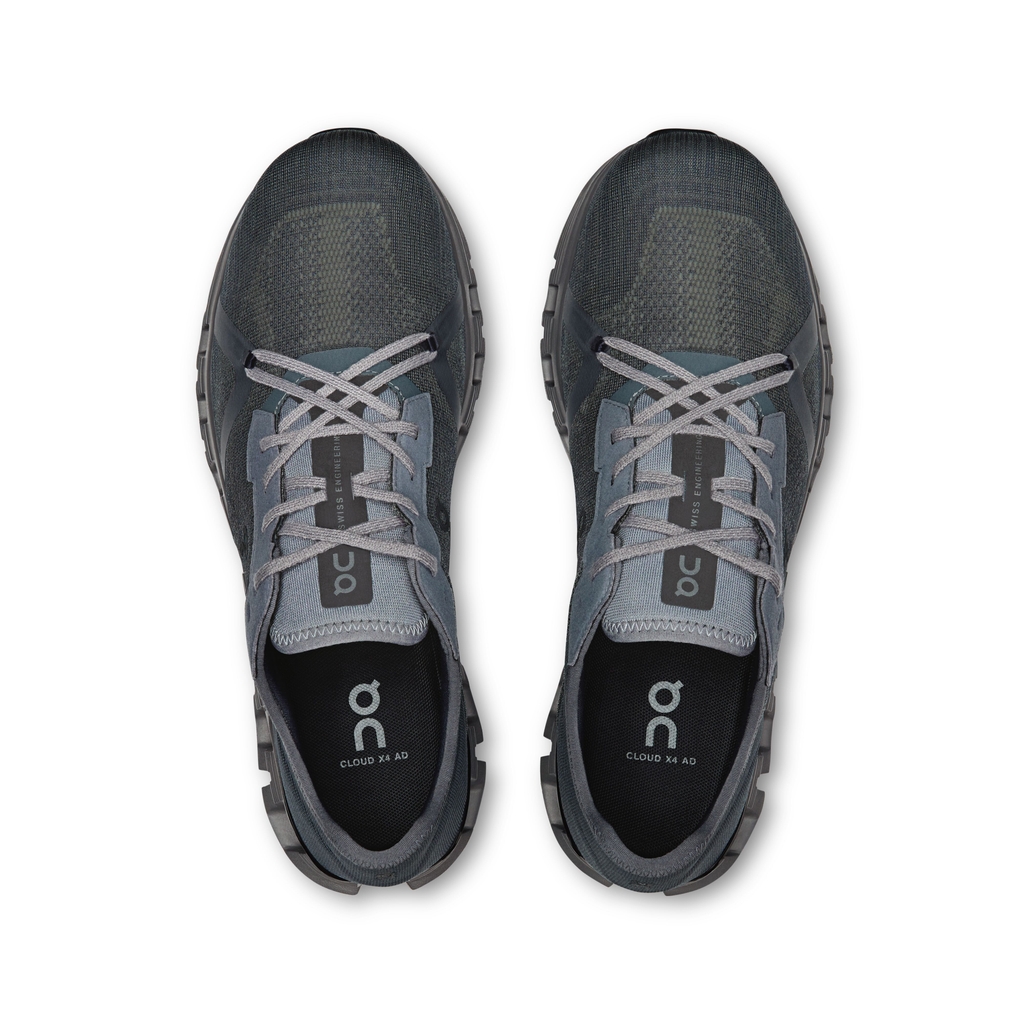 Giày Chạy Bộ Nam On Running Cloud X 4 AD Stone | Black