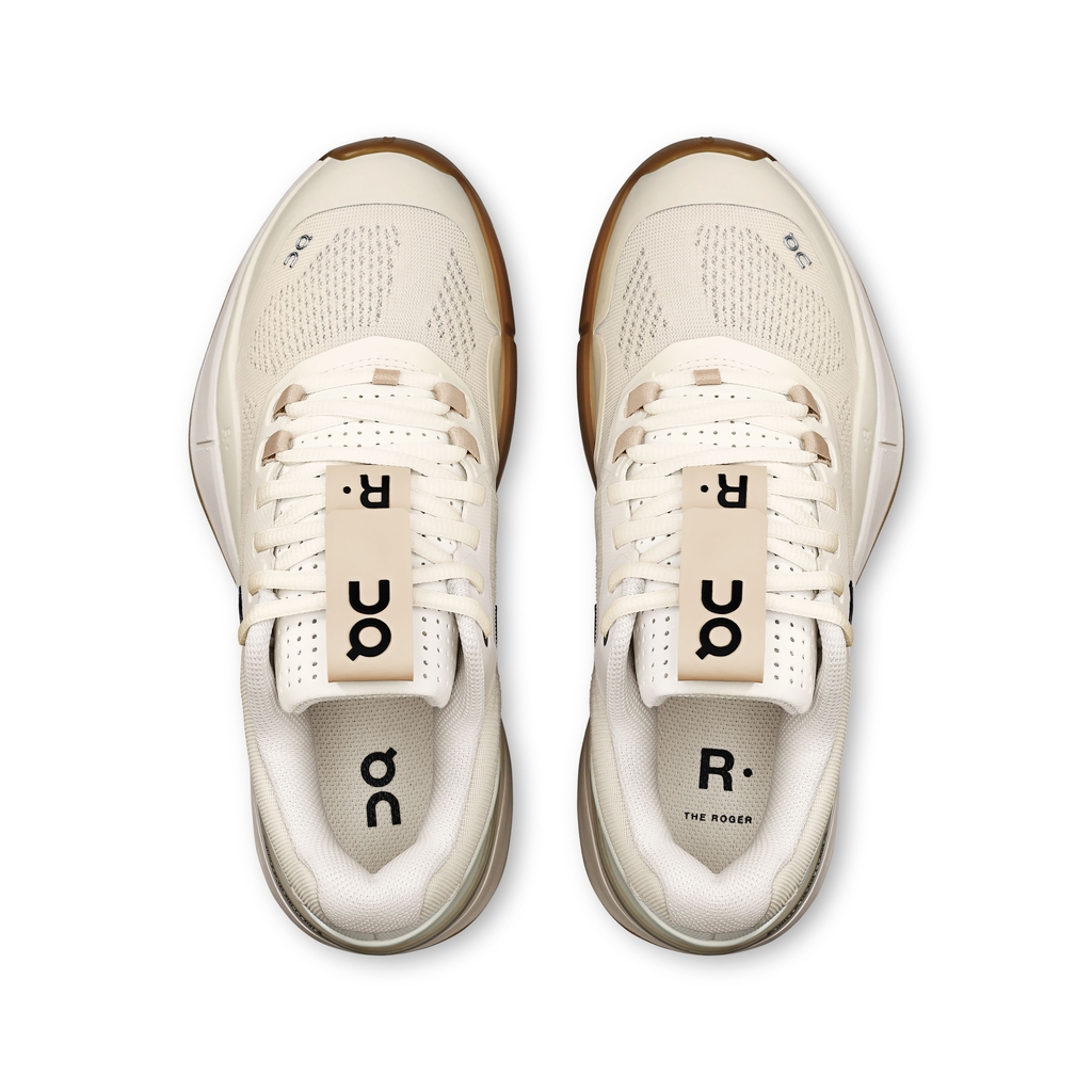 Giày Quần Vợt Nữ On Running THE ROGER Pro Beige