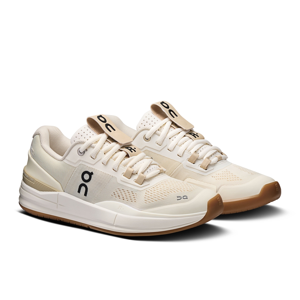 Giày Quần Vợt Nữ On Running THE ROGER Pro Beige